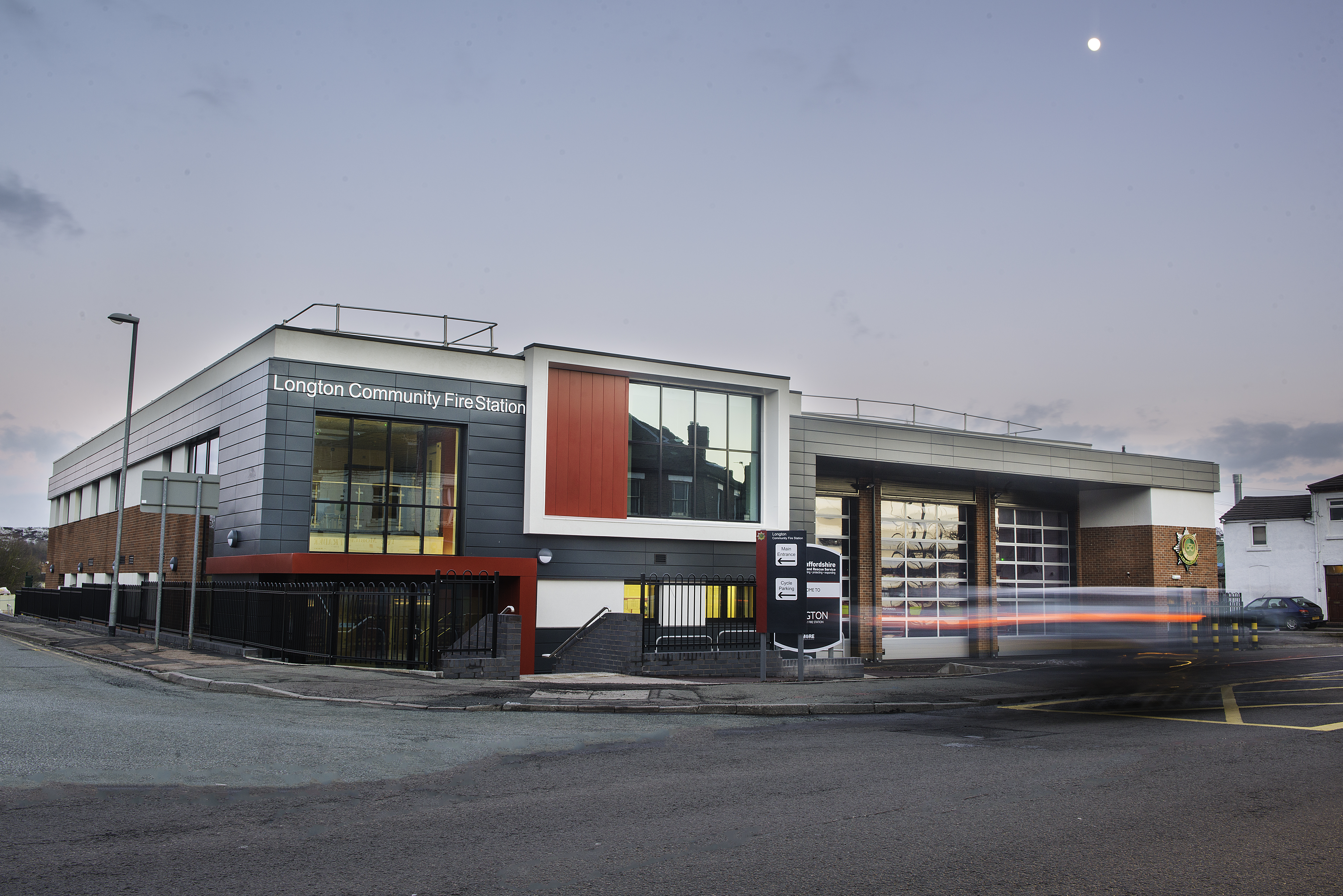 Longton Fire Station exterior