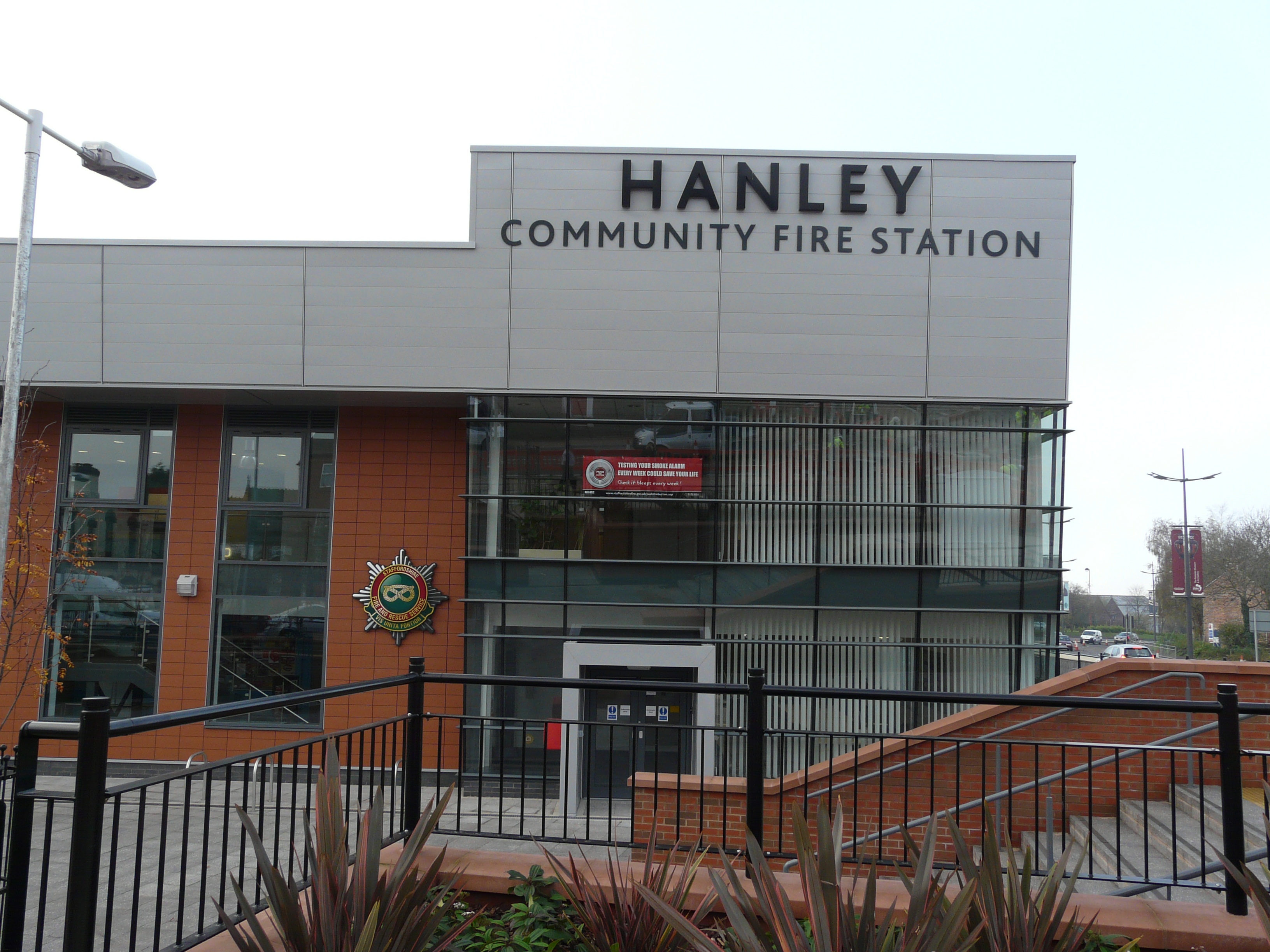 Hanley Station exterior