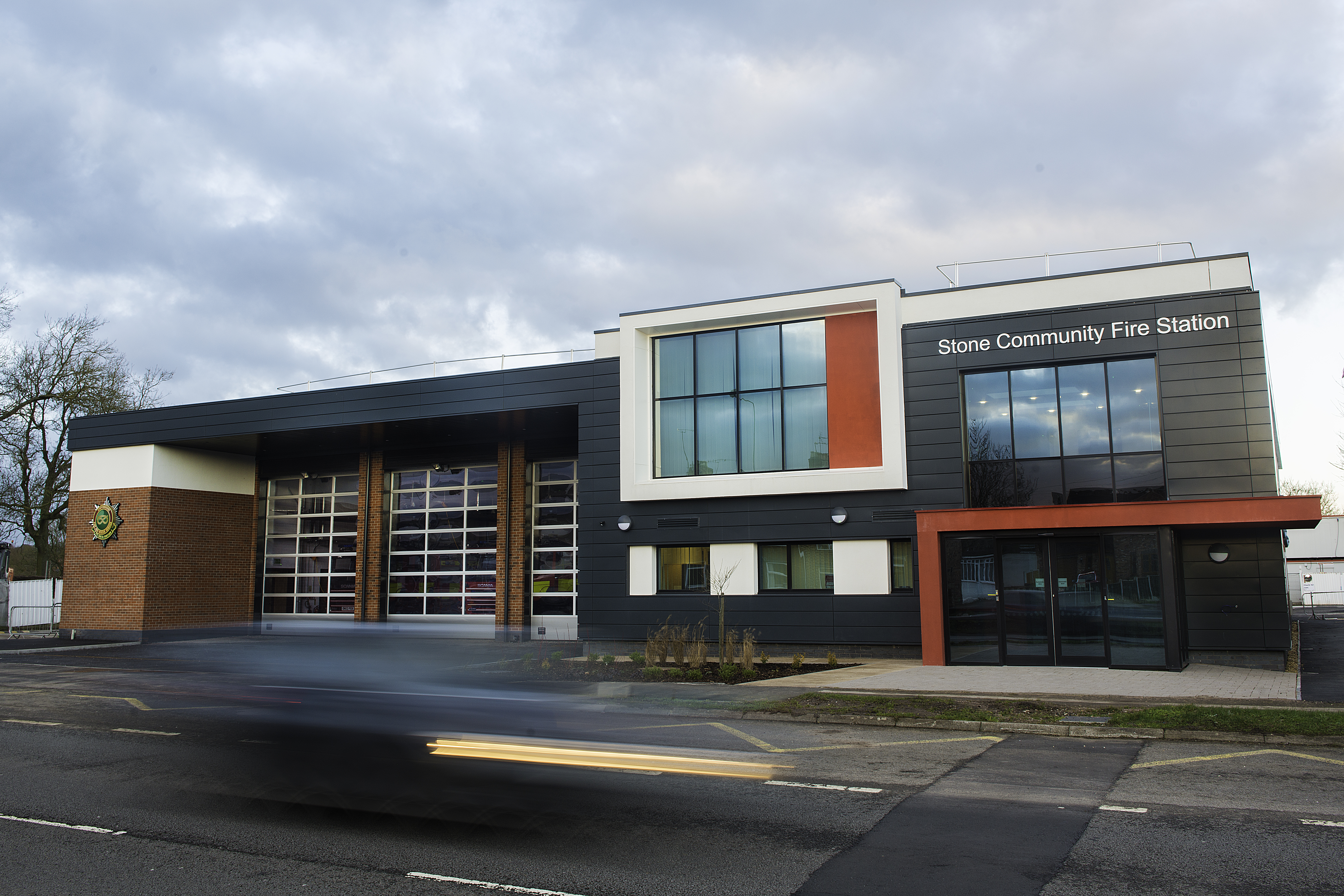 Front of Stone Fire station