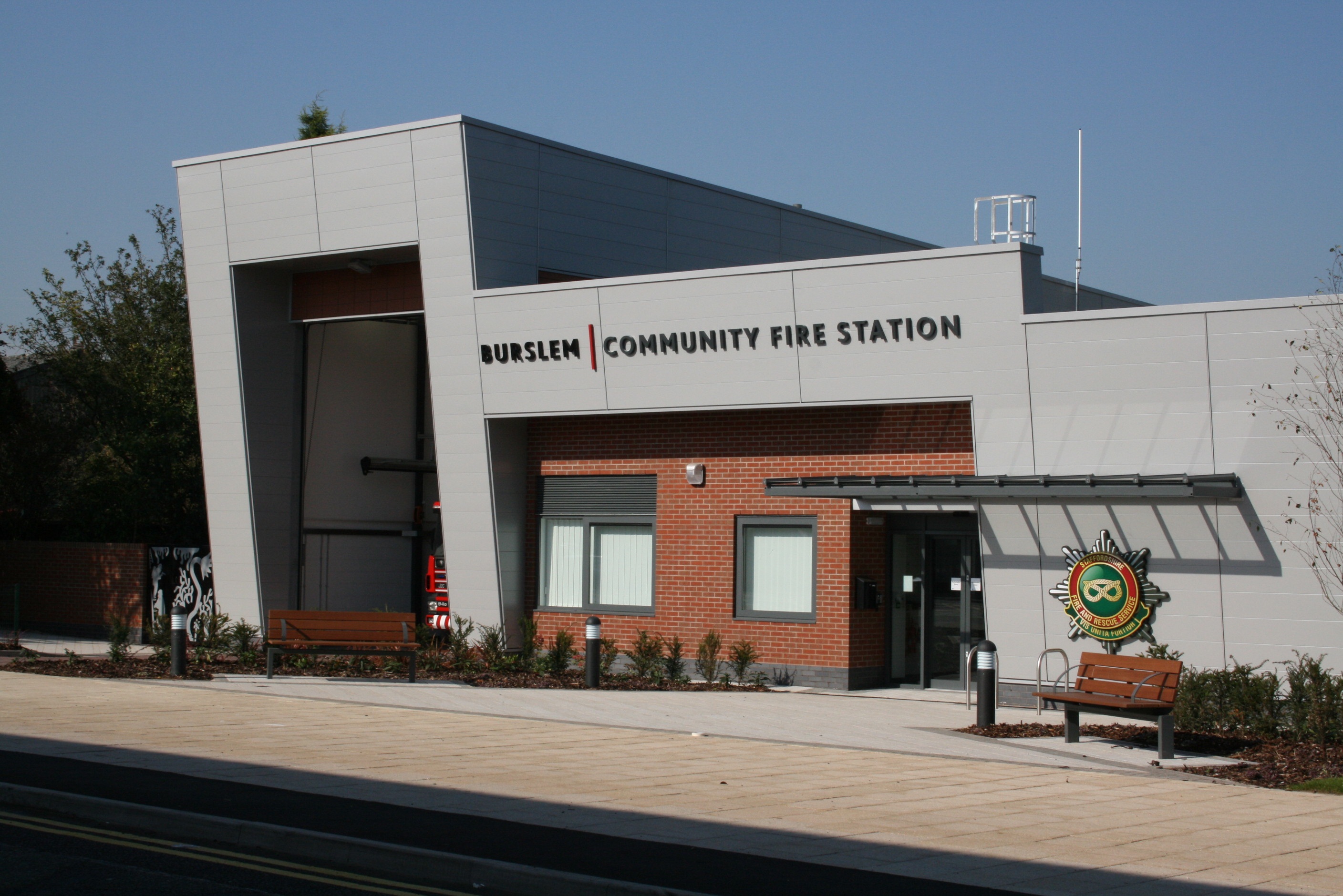 Burslem Fire Station exterior