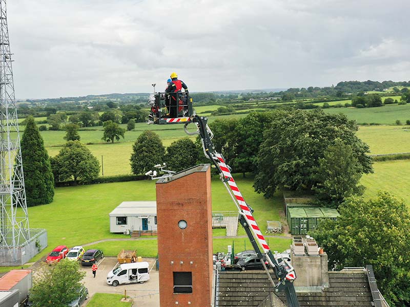 Aerial Ladder Platform extended