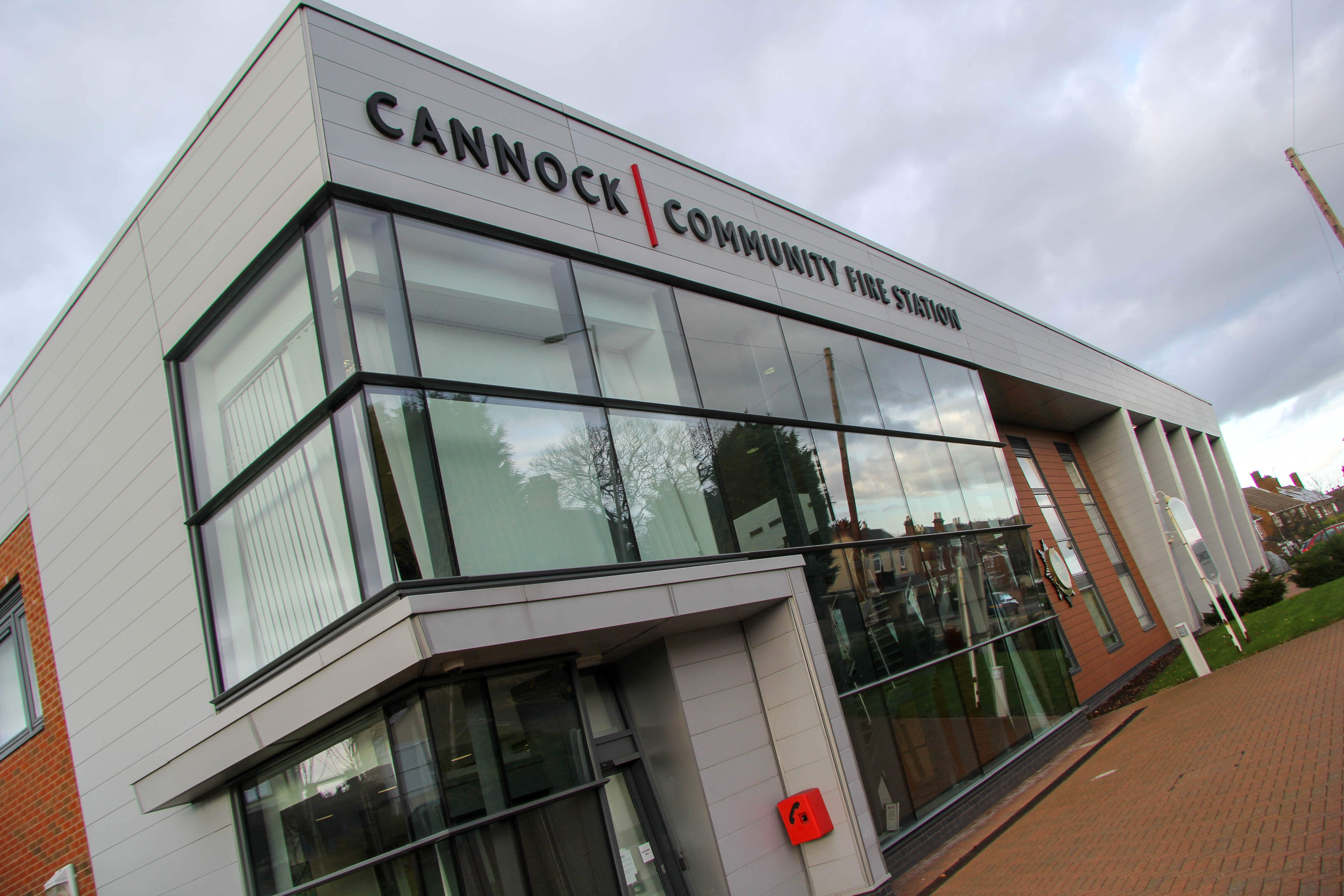 Cannock Fire Station exterior